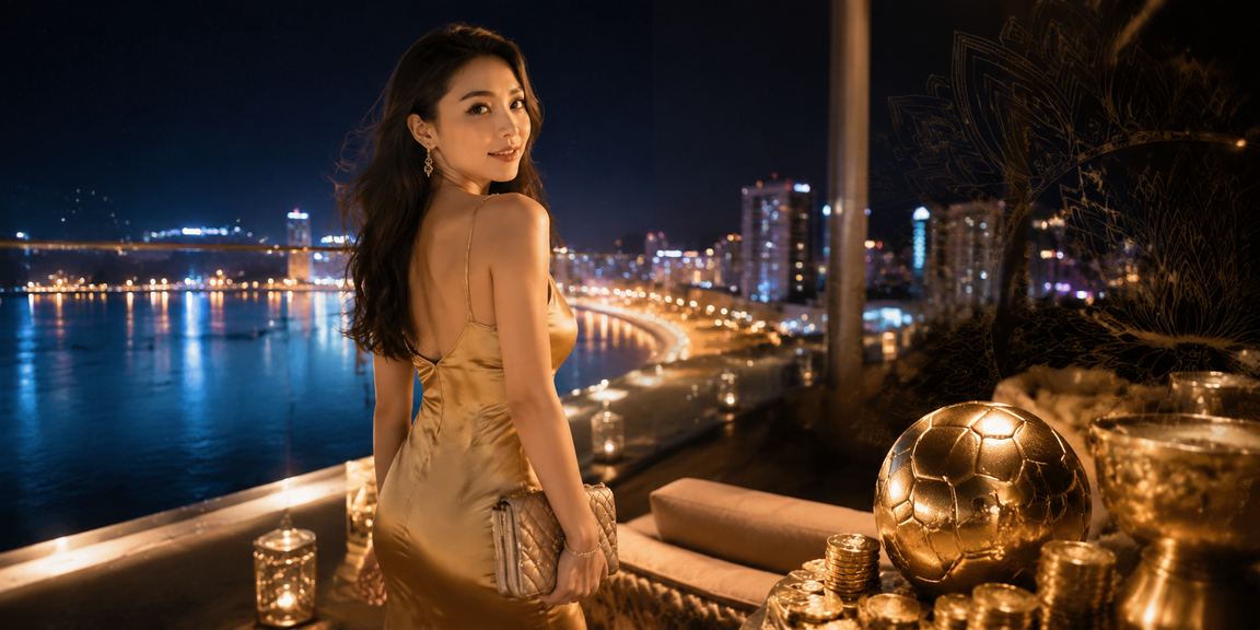 Cảnh biển Quy Nhơn với bảng tỷ lệ cá cược thể thao và xổ số